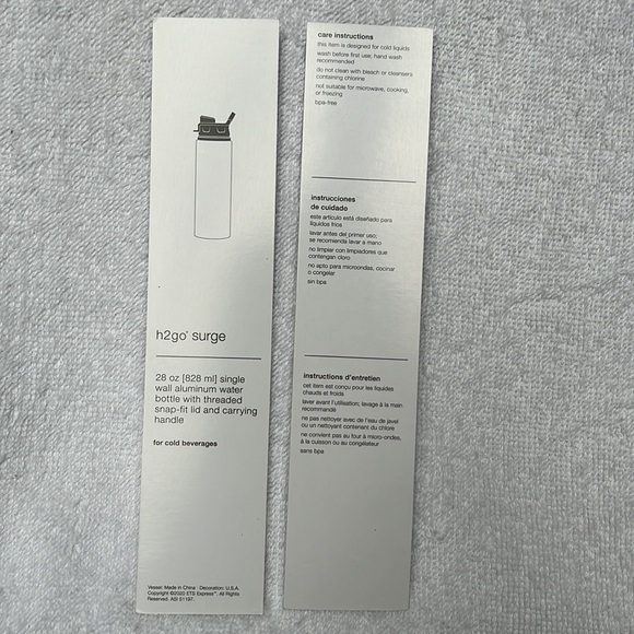🆕 h2go Surge Dog Water Bottle - Picture 7 of 9